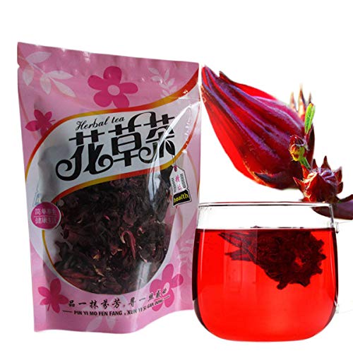 50g original loser Kräutertee zum Kaltaufbrühen – Original duftender konzentrierter Hibiscus-Roselle-Tee aus China grünes Bio-Lebensmittel ohne Zusatzstoffe mit intensivem Geschmack und sanftem von Generisch