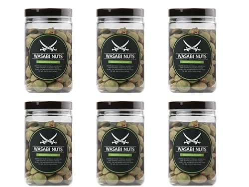 6 x Sansibar Wasabi Nüsse - 150g von Generisch