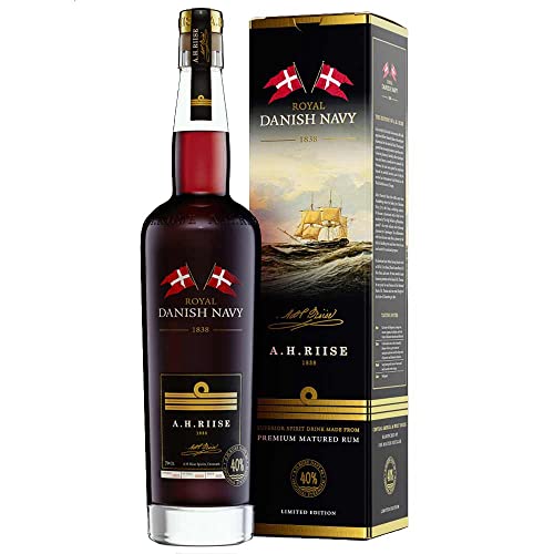 A.H.Riise Royal Danish Navy Rum 40% vol. 0,7l von Generisch