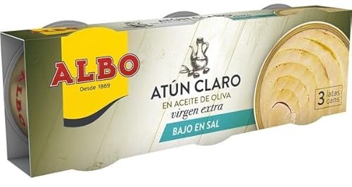 ALBO LIGHT TUNA B/SAL EXTRA VIRGIN OLIVENÖL PACKUNG 12X92G von Generisch