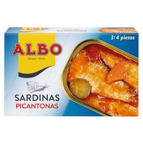 ALBO Pikante Sardinen Dose 85 g. 9er-Pack von Generisch