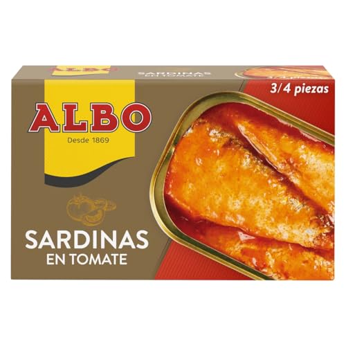 ALBO Sardinen in Tomatensauce Dose 85 g. 9er-Pack von Generisch