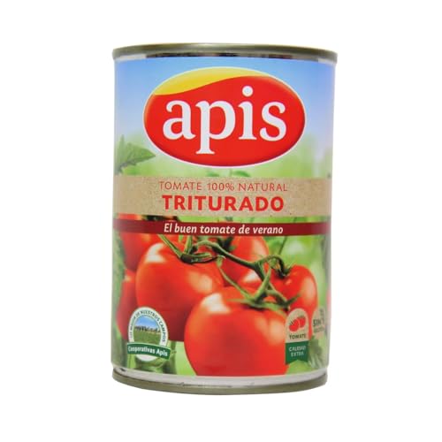 APIS Natürliche gehackte Tomaten, 400 g Dose. 2er Pack von Generisch