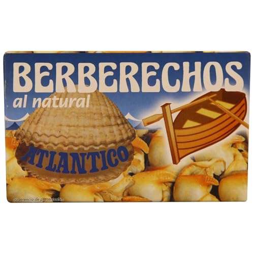 ATLÁNTICO Herzmuscheln natur 58 g. 9er Pack von Generisch