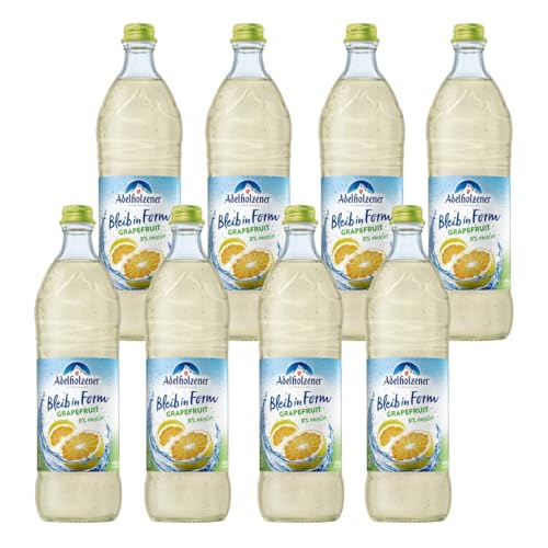 Adelholzener Bleib in Form Grapefruit 8 Flaschen je 0,75l incl Mehrweg Pfand von Generisch