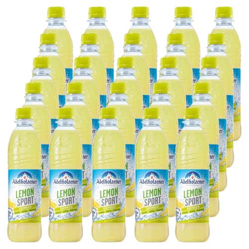 Adelholzener Lemon Sport Iso 25 Flaschen je 0,5l inkl. Mehrweg Pfand von Generisch