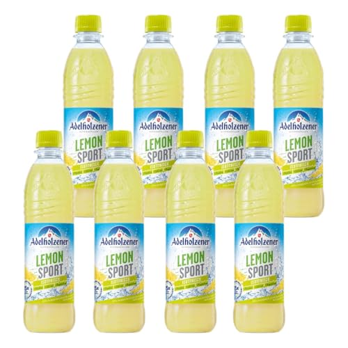 Adelholzener Lemon Sport Iso 8 Flaschen je 0,5l inkl Mehrweg Pfand von Generisch