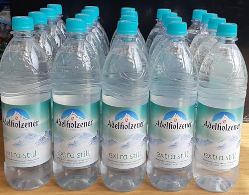 Adelholzener Mineralwasser extra Still, 20 x 1L Flaschen, Mit Mehrwegpfand von Generisch