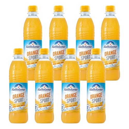 Adelholzener Orange Sport Iso 8 Flaschen je 0,5l inkl. Mehrweg Pfand von Generisch