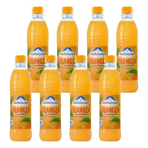 Adelholzener Orangen Limonade 8 Flaschen je 0,5l inkl. Mehrwegpfand von Generisch