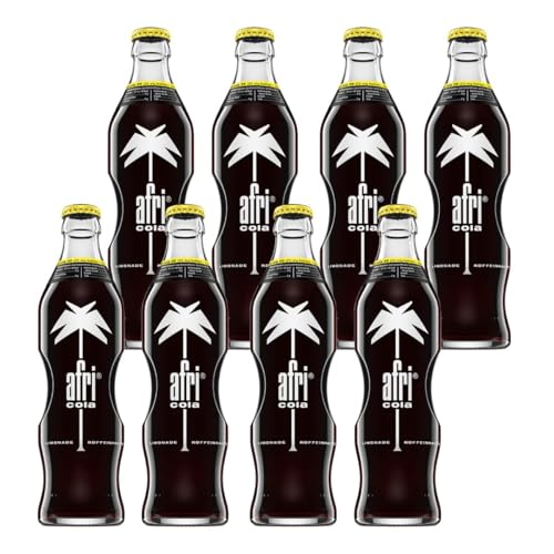 Afri Cola Limonade 25mg Koffein 8 Flaschen je 0,33l inkl. Mehrwegpfand von Generisch