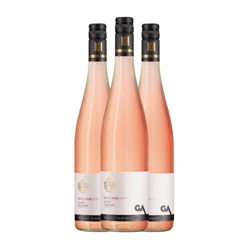 Aldinger Cuvée Bentz Rosé Trocken Baden 75 cl Rosé-Wein (Karton mit 3 Flaschen von 75 cl) von Generisch