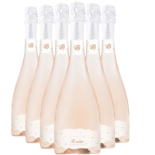 Allégorie Sparkling Rosé Extra-Brut Roséwein - Roseline - französischer Wein - Rebsorte Grenache, Cinsault, Caladoc - 6x75cl von Generisch