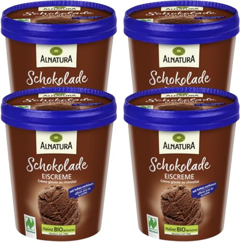 Alna Eiscreme Schokolade 500 Gramm, 4 er von Generisch