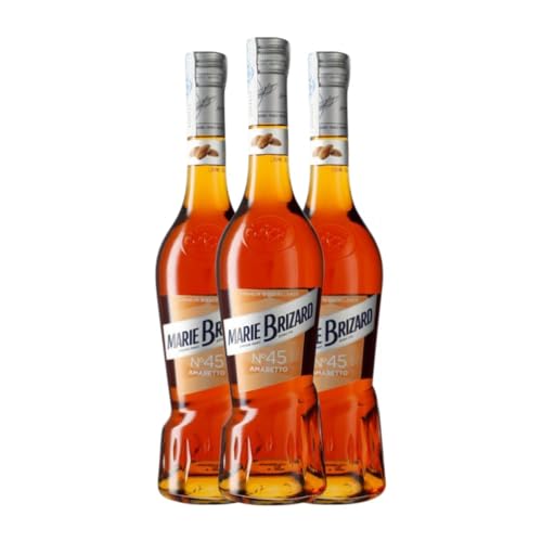 Amaretto Marie Brizard 70 cl (Karton mit 3 Flaschen von 70 cl) von Generisch