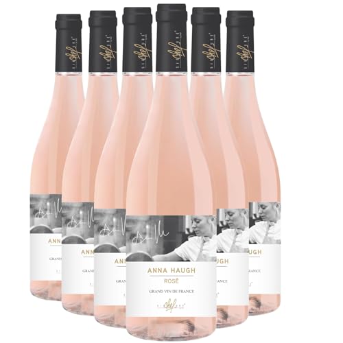 Anna Haugh Roséwein 2021 - Signature Chef - französischer Wein - Languedoc - Roussillon Frankreich - Rebsorte Grenache, Cabernet Franc, Syrah - 6x75cl von Generisch