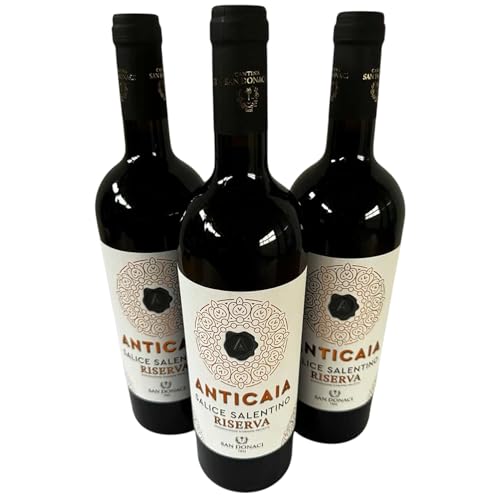 Antica Riserva, Salice Salentino, Rotwein, San Donaci, 3 Flaschen von Generisch