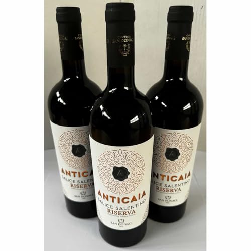 Antica Riserva, Salice Salentino, Rotwein, San Donaci, 3 Flaschen von Generisch