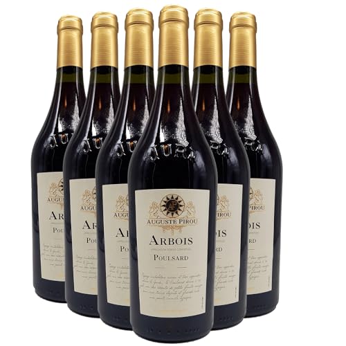 Arbois Poulsard Rotwein 2022 - Auguste Pirou - g.U. - Jura Frankreich - Rebsorte Poulsard - 6x75cl von Generisch