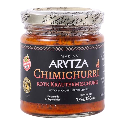 Arytza Chimichurri Rote Kräutermischung 175g | Pikante Gewürzmischung mit Chili, Oregano & Knoblauch | Perfekt für Grill, Fleisch, Fisch & Gemüse | Glutenfrei & ohne Zusatzstoffe von Generisch