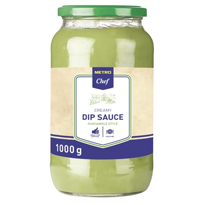 Avocado Creamy Dip Sauce Guacamole Style - 2 x 1 kg Glas - 2 Stück von Generisch