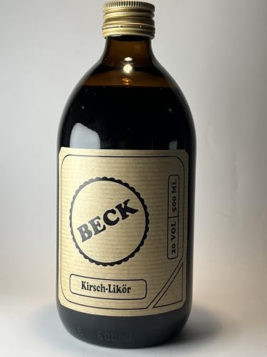 BECK Kirsch Likör 20% Vol. (500 ml) von Generisch