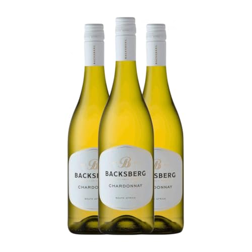 Backsberg Chardonnay Western Cape 75 cl Weißwein (Karton mit 3 Flaschen von 75 cl) von Generisch