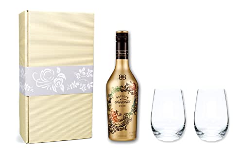 Baileys Chocolat Luxe 15,7% 0,5l mit 2 Stölzle Gläsern in Geschenkkarton (Farbe: Creme) von Generisch