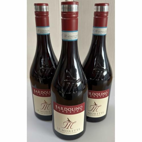 Bardolino Classico Le Morette Rotwein, 750 ml, 3er Pack von Generisch