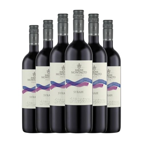 Barone Montalto Syrah Sicilia 75 cl Rotwein (Karton mit 6 Flaschen von 75 cl) von Generisch