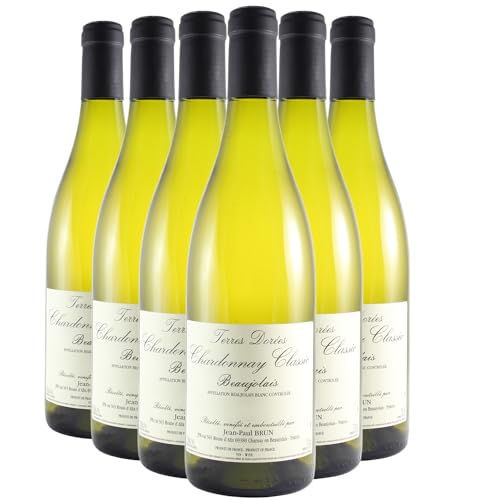 Beaujolais Classic Weißwein 2022 - Domaine des Terres Dorées - Jean-Paul Brun - g.U. - Beaujolais Frankreich - Rebsorte Chardonnay - 6x75cl von Generisch