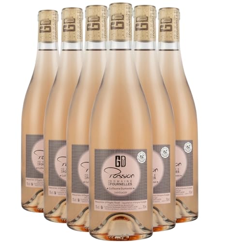 Beaujolais Villages Passion Roséwein 2023 - Domaine des Fournelles - g.U. - Beaujolais Frankreich - Rebsorte Gamay - 6x75cl von Generisch