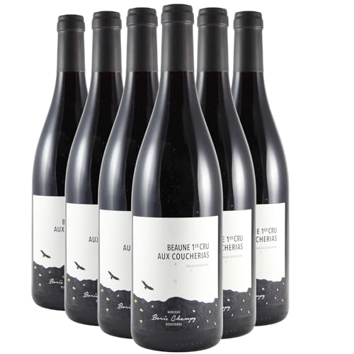 Beaune 1er Cru Aux Coucherias Rotwein 2021 - Bio - Domaine Boris Champy - g.U. - Burgund Frankreich - Rebsorte Pinot Noir - 6x75cl von Generisch