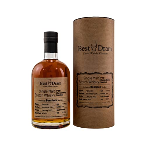 Benriach 2010/2023-12 Jahre - 1st Fill Oloroso Hogshead #7970 - Best Dram von Generisch