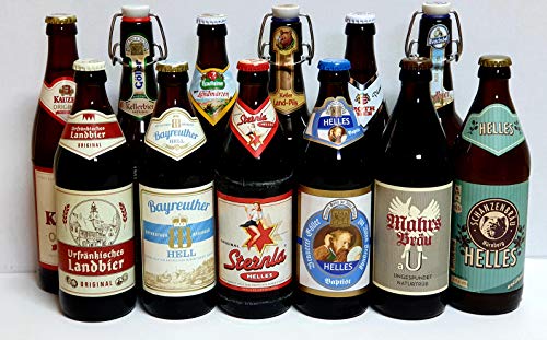 Bier Box Bier aus FrankenI 12 verschiedene Biere aus fränkischen Brauereien I Bierprobe I Biertasting I Geschenk Idee I Männer Geschenk I Vatertagsgeschenk I Bier Paket von Generisch