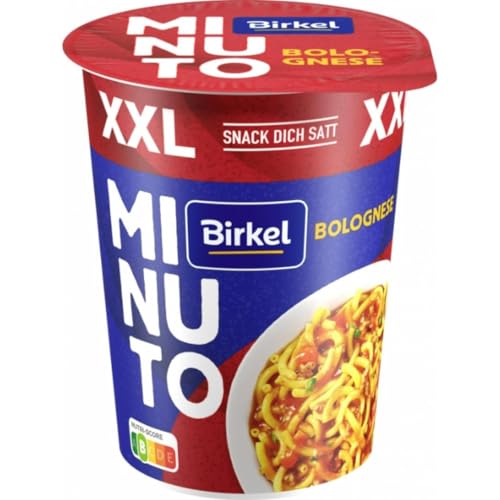 Birkel Minuto XXL Bolognese Topf Nudeln pasta 78 Gram von Generisch