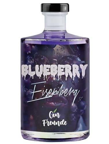 Blueberry Gin - Eisenberg by Gin Freunde | 500ml - 40% Vol. | Hamburger Start-up (Blaubeere) von Gin Freunde