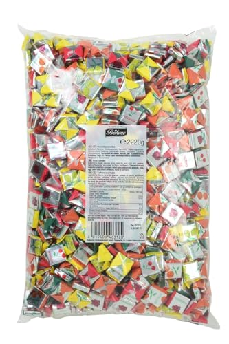 Böhme Fruchtkaramellen 9er Pack a 2,2 Kg Wurmaterial Fasnet Rottweil Faching Karneval von Generisch