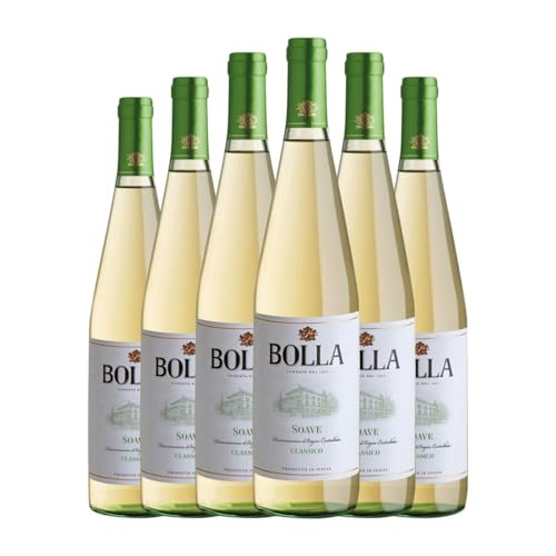 Bolla Classico Soave 75 cl Weißwein (Karton mit 6 Flaschen von 75 cl) von Generisch