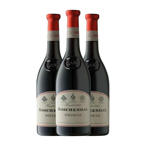 Boschendal 1685 Shiraz Syrah 75 cl Rotwein (Karton mit 3 Flaschen von 75 cl) von Generisch