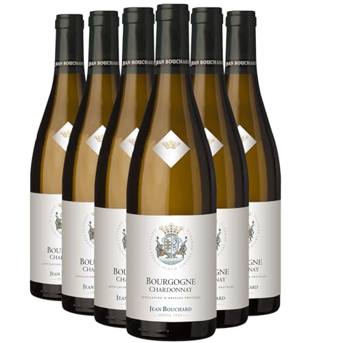 Bourgogne Chardonnay Weißwein 2022 - Jean Bouchard - g.U. - Burgund Frankreich - Rebsorte Chardonnay - 6x75cl von Generisch