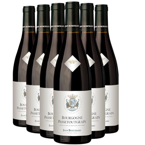 Bourgogne Passe-tout-grains Rotwein 2022 - Jean Bouchard - g.U. - Burgund Frankreich - Rebsorte Pinot Noir, Gamay - 6x75cl von Generisch