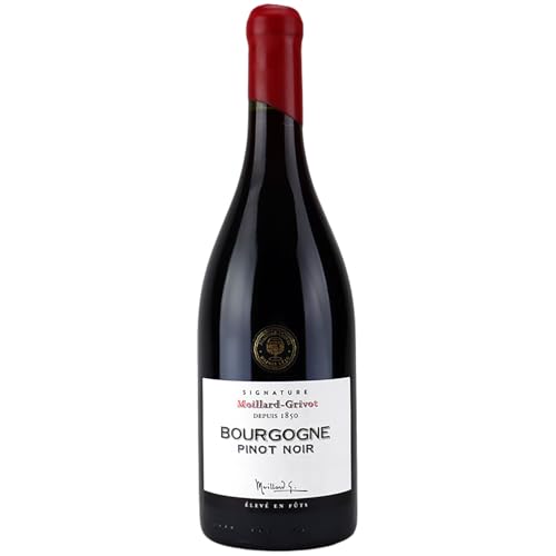 Bourgogne Pinot Noir Rotwein 2021 - Moillard-Grivot - g.U. - Burgund Frankreich - Rebsorte Pinot Noir - 75cl von Generisch