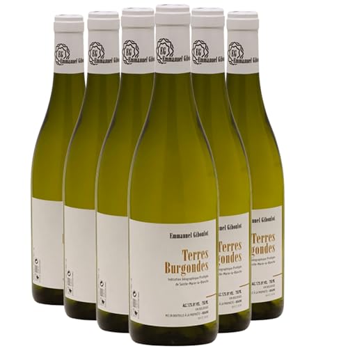 Bourgogne Terres Burgondes Weißwein 2021 - Bio - Emmanuel GIBOULOT - g.U. - Burgund Frankreich - Rebsorte Chardonnay - 6x75cl von Generisch