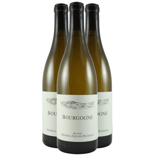 Bourgogne Weißwein 2022 - Bio - Domaine Henri et Gilles Buisson - g.U. - Burgund Frankreich - Rebsorte Chardonnay - 3x75cl von Generisch