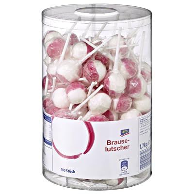 Brauselutscher 2x100 Stück à 17 g -2x 1,7 kg Dose aro von Generisch