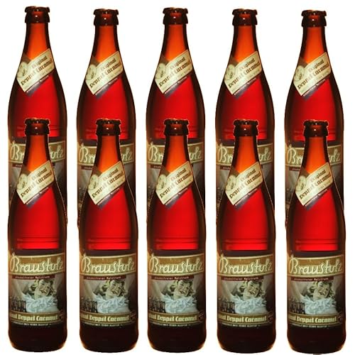 Braustolz Doppel Caramel Alkoholfreier Malztrunk 10 Flaschen 0,5 Liter inkl. Mehrweg Pfand von Generisch