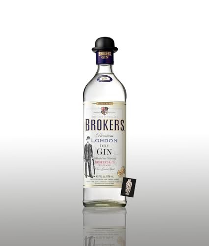 Brokers Gin London Dry Gin 0,7l (47% vol.) - [Enthält Sulfite] von Generisch