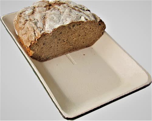 Brotbackform aus Ton Brotbackstein von Stonecrystall von Generisch