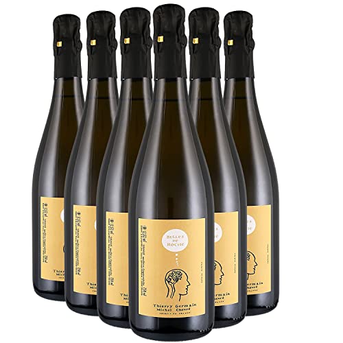 Bulles de Roche Weißwein 2019 - Domaine des Roches Neuves - französischer Wein - Sekt - Loiretal Frankreich - Rebsorte Chenin, Chardonnay, Cabernet Franc - 6x75cl von Generisch